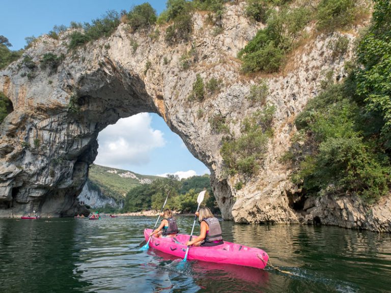 Camping in der Ardèche mit Kanu und Kajak | Domaine des Blachas